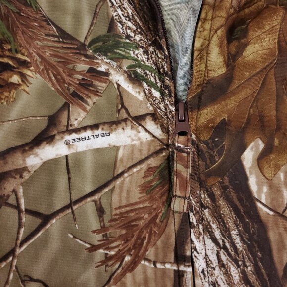Gamehide Jacket Mens 3X Camouflage Realtree Edge Insect Shield EliminTick Hooded - Picture 8 of 16